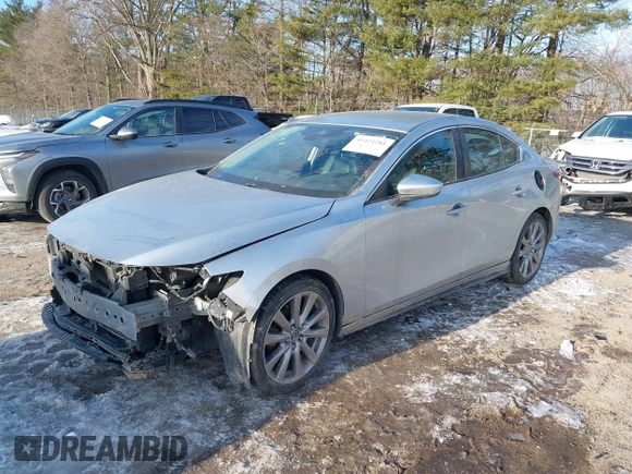2019 Mazda 3 w/Select with VIN 3MZBPAAL4KM109139, listed as a IAAI auction lot 41421281 with 105,954 mi miles. Bid and sale history available at carsss.com. Image 19.