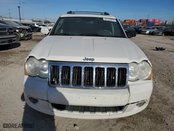 2008 Jeep Grand Cherokee Limited with VIN 1J8HS58268C142291, listed as a Copart auction lot 84153974 with 138,695 mi miles and Salvage Title. Bid and sale history available at carsss.com. Image 5.