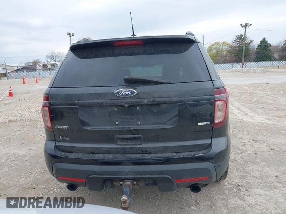 2015 Ford Explorer Sport z VIN 1FM5K8GT6FGB89859, wystawiony jako IAAI lot #42075330 z przebiegiem 208 578 mil mil oraz . Historia ofert i sprzedaży dostępna na DreamBid. Obrazek 16.