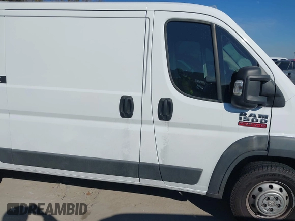 2018 Ram ProMaster Cargo with VIN 3C6TRVAG0JE110770, listed as a IAAI auction lot 41268805 with 228,304 mi miles and . Bid and sale history available at DreamBid. Image 14.