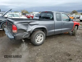 2002 Dodge Dakota with VIN 1B7GL12XX2S718443, listed as a Copart auction lot 84568934 with 122,127 mi miles and Clean Title. Bid and sale history available at carsss.com. Image 3.