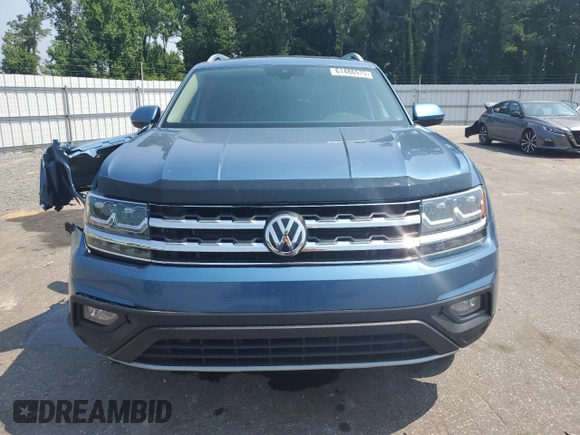 2019 Volkswagen Atlas SE with VIN 1V2UR2CA1KC511109, listed as a Copart auction lot 61486975 with 165,182 mi miles and Salvage title. Bid and sale history available at DreamBid. Image 5.