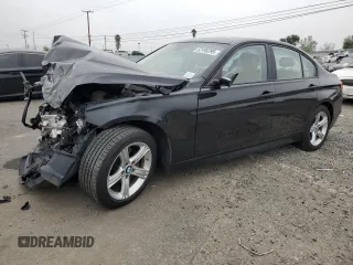 2014 BMW 3 Series 328i with VIN WBA3A5C52EP600187, listed as a Copart auction lot 53195295 with 80,865 mi miles and Salvage Title. Bid and sale history available at carsss.com. Image 1.