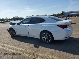 2017 Acura TLX V6 w/Technology Pkg with VIN 19UUB3F51HA002847, listed as a Copart auction lot 57144944 with 0 mi miles and Salvage Title. Bid and sale history available at carsss.com. Image 2.