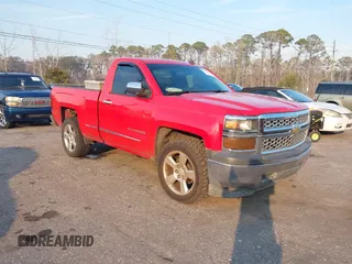 2014 Chevrolet Silverado 1500 Work Truck with VIN 1GCNCPEC1EZ225281, listed as a IAAI auction lot 41385744 with 87,104 mi miles. Bid and sale history available at carsss.com. Image 1.