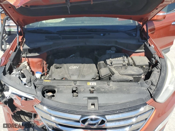 2014 Hyundai Santa Fe Sport with VIN 5XYZU3LB9EG124960, listed as a Copart auction lot 49577855 with 194,331 mi miles and Non Repairable. Bid and sale history available at carsss.com. Image 12.