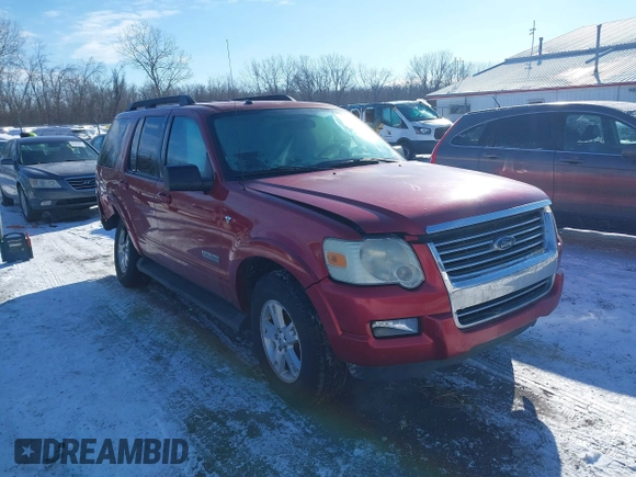 2007 Ford Explorer XLT with VIN 1FMEU73897UA49409, listed as a IAAI auction lot 41236916 with 165,291 mi miles. Bid and sale history available at carsss.com. Image 1.