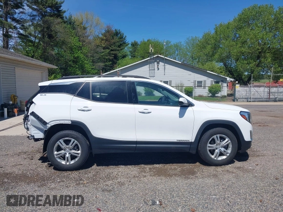 2019 GMC Terrain SLE with VIN 3GKALMEV7KL367026, listed as a IAAI auction lot 42151982 with 64,388 mi miles. Bid and sale history available at carsss.com. Image 14.