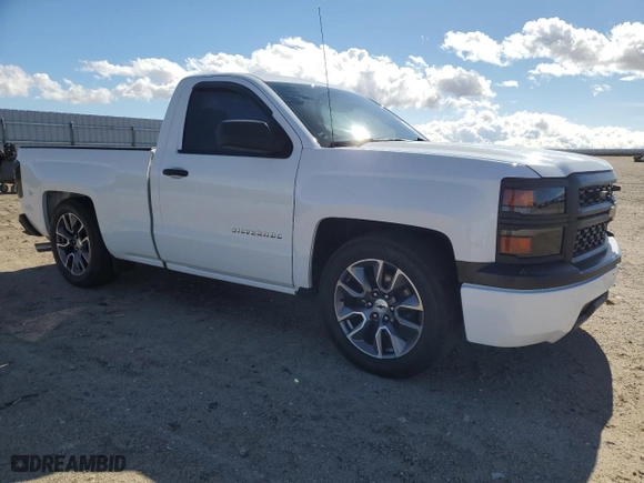 2015 Chevrolet Silverado 1500 Work Truck with VIN 1GCNCPEC1FZ292576, listed as a Copart auction lot 45356185 with 225,002 mi miles and Salvage Title. Bid and sale history available at carsss.com. Image 4.