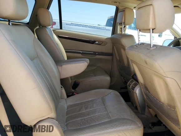 2006 Mercedes-Benz R 3.5L with VIN 4JGCB65E16A008038, listed as a Copart auction lot 51835115 with 122,907 mi miles and Clean Title. Bid and sale history available at carsss.com. Image 10.
