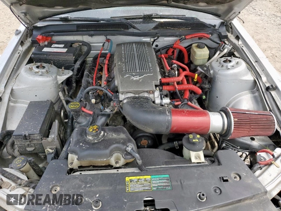 2006 Ford Mustang GT Deluxe with VIN 1ZVFT85H265102410, listed as a Copart auction lot 57847545 with 178,534 mi miles and Salvage title. Bid and sale history available at DreamBid. Image 11.