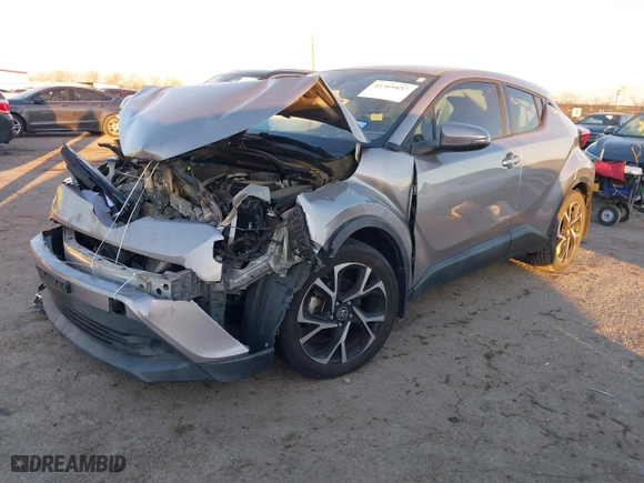 2018 Toyota C-HR XLE with VIN NMTKHMBX1JR034528, listed as a IAAI auction lot 41369837 with 1 mi miles. Bid and sale history available at carsss.com. Image 16.