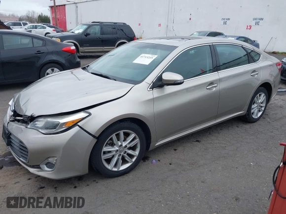 2013 Toyota Avalon XLE with VIN 4T1BK1EB6DU041102, listed as a IAAI auction lot 41713215 with 46,764 mi miles and . Bid and sale history available at DreamBid. Image 2.