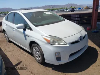 2010 Toyota Prius II with VIN JTDKN3DU5A0138384, listed as a IAAI auction lot 42169607 with 280,733 mi miles and . Bid and sale history available at DreamBid. Image 1.