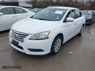 2015 Nissan Sentra S with VIN 3N1AB7AP7FY239291, listed as a IAAI auction lot 41457087 with 120,110 mi miles. Bid and sale history available at carsss.com. Image 2.