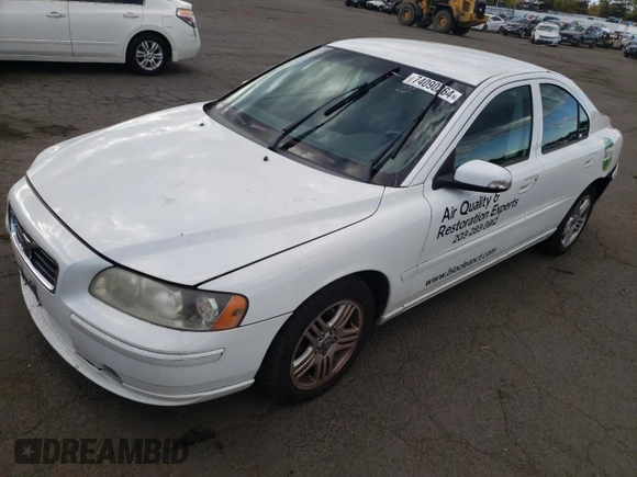2007 Volvo S60 2.5L Turbo with VIN YV1RS592672644016, listed as a Copart auction lot 74090264 with 137,675 mi miles and Salvage Title. Bid and sale history available at carsss.com. Image 1.