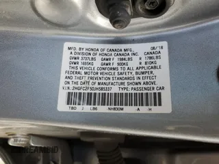 2018 Honda Civic Sedan LX with VIN 2HGFC2F50JH585337, listed as a Copart auction lot 85595484 with 196,992 mi miles and Salvage Title. Bid and sale history available at carsss.com. Image 12.