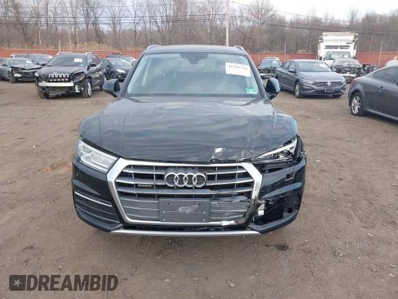 2018 Audi Q5 Premium with VIN WA1ANAFYXJ2173369, listed as a IAAI auction lot 41718714 with 60,578 mi miles and . Bid and sale history available at DreamBid. Image 12.