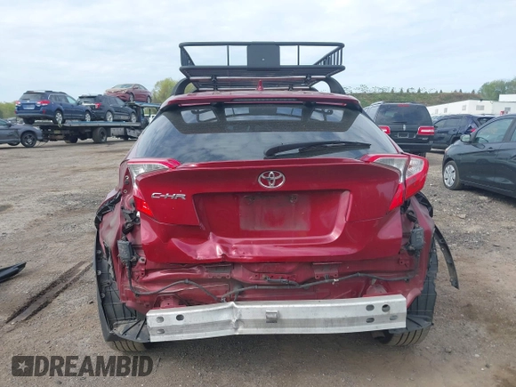 2018 Toyota C-HR XLE with VIN NMTKHMBX7JR010783, listed as a IAAI auction lot 42173610 with 93,320 mi miles and . Bid and sale history available at DreamBid. Image 17.
