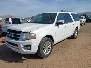 2015 Ford Expedition Max Limited with VIN 1FMJK1KT3FEF23726, listed as a IAAI auction lot 41626006 with 87,404 mi miles. Bid and sale history available at carsss.com. Image 6.