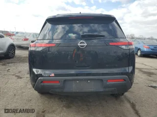 2024 Nissan Pathfinder SV with VIN 5N1DR3BCXRC235674, listed as a Copart auction lot 42701745 with 10,340 mi miles and Salvage Title. Bid and sale history available at carsss.com. Image 6.