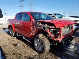 2018 GMC Canyon 2WD SLE with VIN 1GTG5CEN5J1328449, listed as a Copart auction lot 46572945 with 115,560 mi miles and Salvage Title. Bid and sale history available at carsss.com. Image 4.