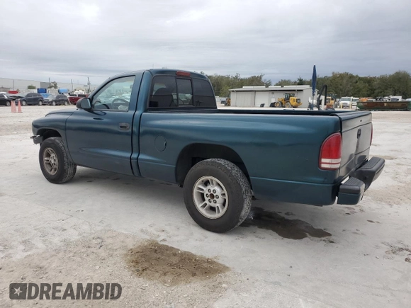 1997 Dodge Dakota with VIN 1B7FL26X1VS151362, listed as a Copart auction lot 88456545 with 177,289 mi miles and Salvage Title. Bid and sale history available at carsss.com. Image 2.