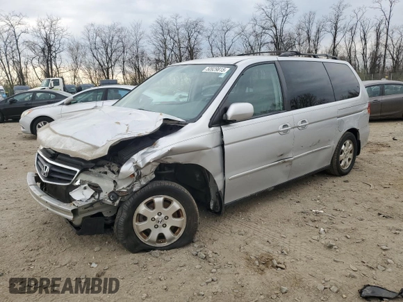 2004 Honda Odyssey EX-L with VIN 5FNRL18904B005231, listed as a Copart auction lot 50929815 with Not Provided miles and Salvage Title. Bid and sale history available at DreamBid. Image 1.