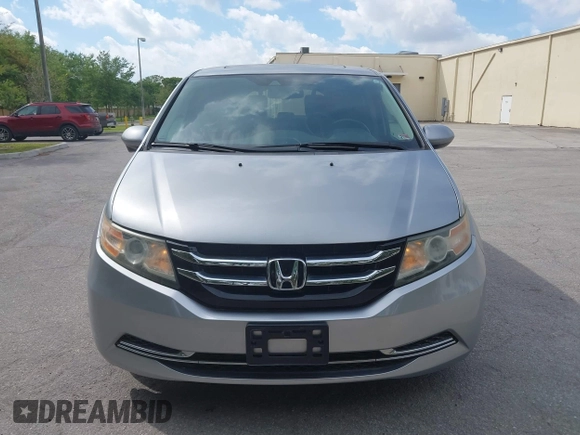 2017 Honda Odyssey EX-L with VIN 5FNRL5H66HB013840, listed as a IAAI auction lot 41768858 with 100,547 mi miles and . Bid and sale history available at DreamBid. Image 6.