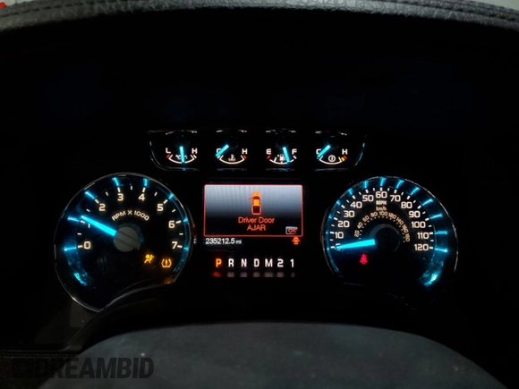 2011 Ford F-150 XLT with VIN 1FTFW1ETXBFC82438, listed as a Copart auction lot 41609085 with 235,212 mi miles and Salvage Title. Bid and sale history available at carsss.com. Image 9.