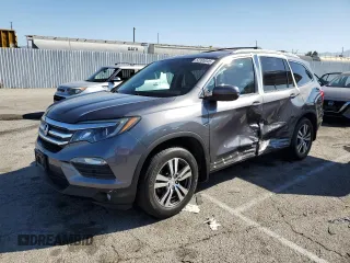 2016 Honda Pilot EX-L z VIN 5FNYF5H55GB003258, wystawiony jako Copart lot #52395045 z przebiegiem 160 476 mil mil oraz Szkoda całkowita • Salvage title. Historia ofert i sprzedaży dostępna na DreamBid. Obrazek 1.