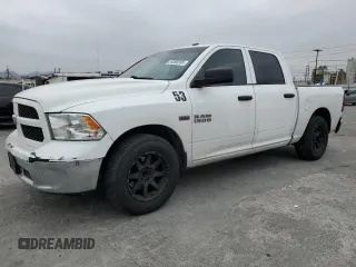 2018 Ram 1500 Tradesman with VIN 3C6RR6KT6JG219170, listed as a Copart auction lot 54203595 with 153,322 mi miles and Salvage title. Bid and sale history available at DreamBid. Image 1.