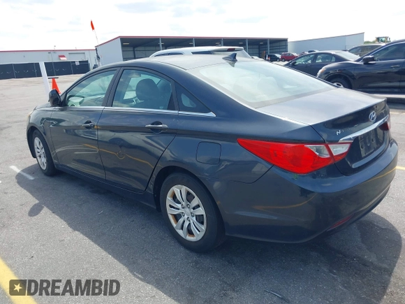 2011 Hyundai Sonata GLS with VIN 5NPEB4AC8BH263441, listed as a IAAI auction lot 42061208 with 163,111 mi miles and . Bid and sale history available at carsss.com. Image 3.