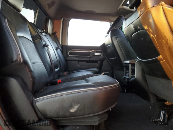 2020 Ram 2500 Laramie with VIN 3C6UR5FL5LG225205, listed as a Copart auction lot 84664954 with 119,292 mi miles and Salvage Title. Bid and sale history available at carsss.com. Image 10.