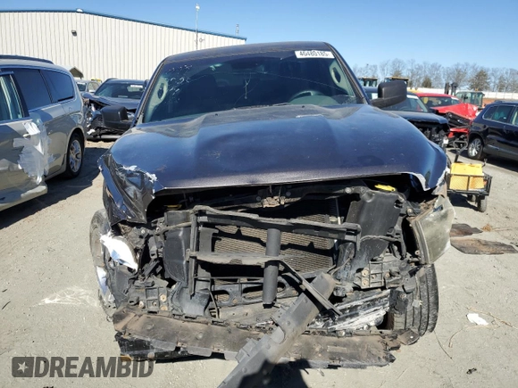 2014 Ram 1500 Express with VIN 1C6RR7KT4ES465655, listed as a Copart auction lot 46480185 with 138,510 mi miles and Salvage Title. Bid and sale history available at carsss.com. Image 5.