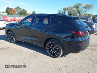 2024 Acura MDX Type S w/Advance Package with VIN 5J8YD8H8XRL002562, listed as a IAAI auction lot 40618849 with 15,080 mi miles. Bid and sale history available at carsss.com. Image 3.