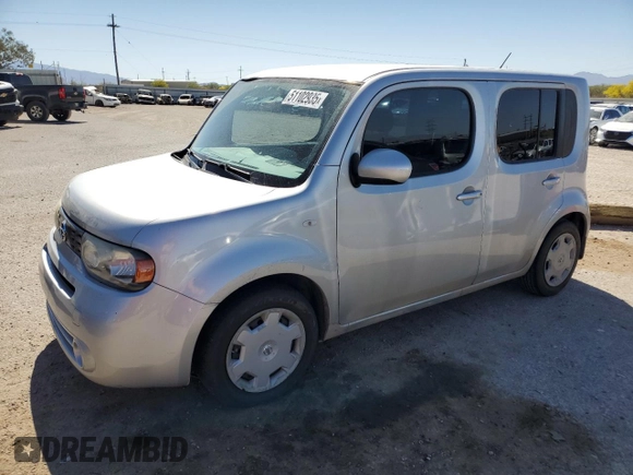 2012 Nissan Cube 1.8 S with VIN JN8AZ2KR7CT255351, listed as a Copart auction lot 51102935 with 137,368 mi miles and Salvage Title. Bid and sale history available at carsss.com. Image 1.