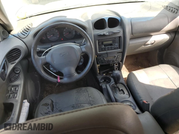 2002 Hyundai Santa Fe GLS with VIN KM8SC13D72U190570, listed as a Copart auction lot 77257524 with 244,808 mi miles and Salvage Title. Bid and sale history available at carsss.com. Image 8.