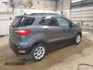 2020 Ford EcoSport SE with VIN MAJ6S3GL4LC325958, listed as a Copart auction lot 60708034 with 37,246 mi miles and Salvage Title. Bid and sale history available at carsss.com. Image 3.