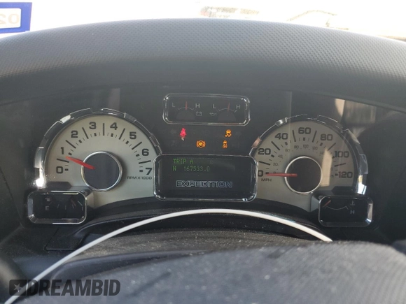 2012 Ford Expedition Max Limited with VIN 1FMJK1K58CEF58596, listed as a Copart auction lot 51736665 with 167,533 mi miles and Salvage Title. Bid and sale history available at DreamBid. Image 9.