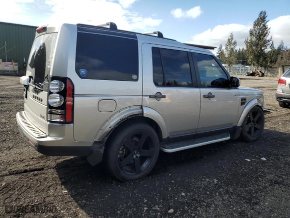 2016 Land Rover LR4 HSE with VIN SALAG2V62GA828153, listed as a Copart auction lot 48319105 with NaN miles and Salvage Title. Bid and sale history available at carsss.com. Image 3.