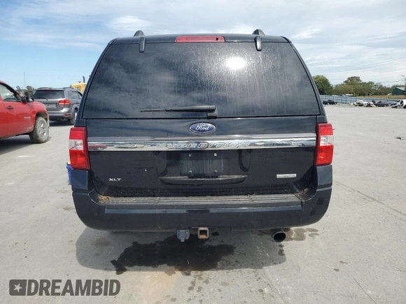 2017 Ford Expedition EL XLT with VIN 1FMJK1JT7HEA48408, listed as a Copart auction lot 72029454 with 181,108 mi miles and Salvage Title. Bid and sale history available at carsss.com. Image 6.