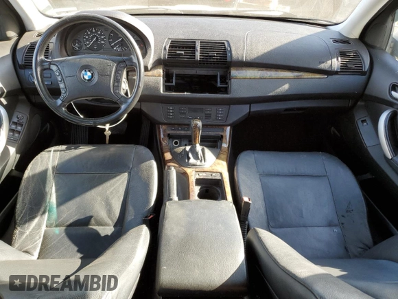 2003 BMW X5 3.0i with VIN 5UXFA53533LV73777, listed as a Copart auction lot 78549744 with 228,075 mi miles and Salvage Title. Bid and sale history available at carsss.com. Image 8.