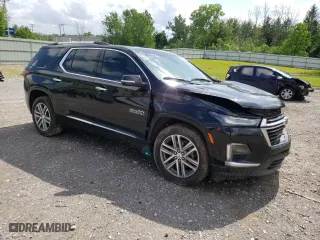 2023 Chevrolet Traverse High Country with VIN 1GNERNKW6PJ326424, listed as a Copart auction lot 56937284 with 6,340 mi miles and Salvage Title. Bid and sale history available at carsss.com. Image 4.