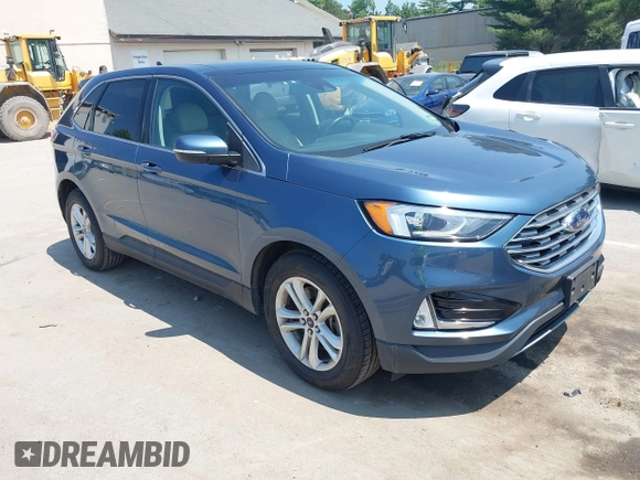 2019 Ford Edge SEL with VIN 2FMPK4J95KBB47327, listed as a IAAI auction lot 42765430 with 97,129 mi miles and . Bid and sale history available at DreamBid. Image 1.