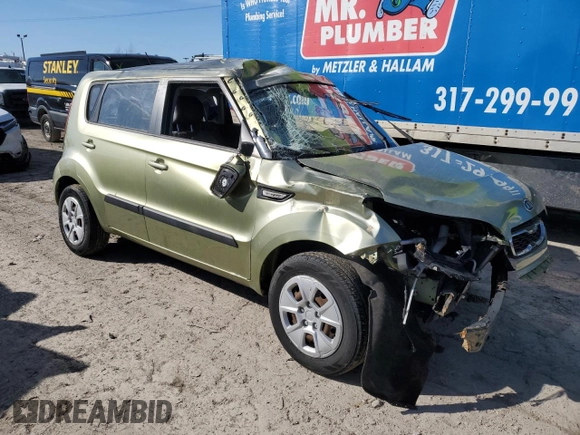 2012 Kia Soul with VIN KNDJT2A54C7353676, listed as a Copart auction lot 46438035 with 0 mi miles and Salvage Title. Bid and sale history available at carsss.com. Image 4.