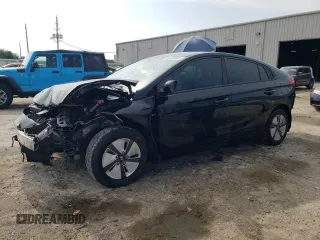 2017 Hyundai Ioniq Blue z VIN KMHC65LC5HU043652, wystawiony jako Copart lot #56003025 z przebiegiem Nie podano mil oraz Szkoda całkowita • Salvage title. Historia ofert i sprzedaży dostępna na DreamBid. Obrazek 1.