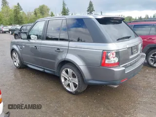 2011 Land Rover Range Rover Sport SC with VIN SALSH2E48BA297291, listed as a IAAI auction lot 42316726 with 123,995 mi miles and . Bid and sale history available at DreamBid. Image 3.