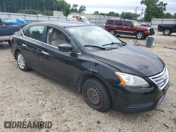 2013 Nissan Sentra S with VIN 3N1AB7AP2DL778119, listed as a Copart auction lot 65835614 with 99,623 mi miles and Salvage Title. Bid and sale history available at DreamBid. Image 4.