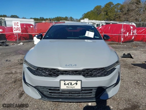 2022 Kia K5 GT-Line with VIN 5XXG64J24NG145357, listed as a IAAI auction lot 41380100 with 44,887 mi miles. Bid and sale history available at carsss.com. Image 12.